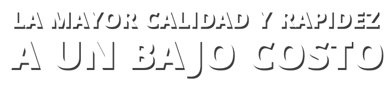 La mayor rapidez y calidad